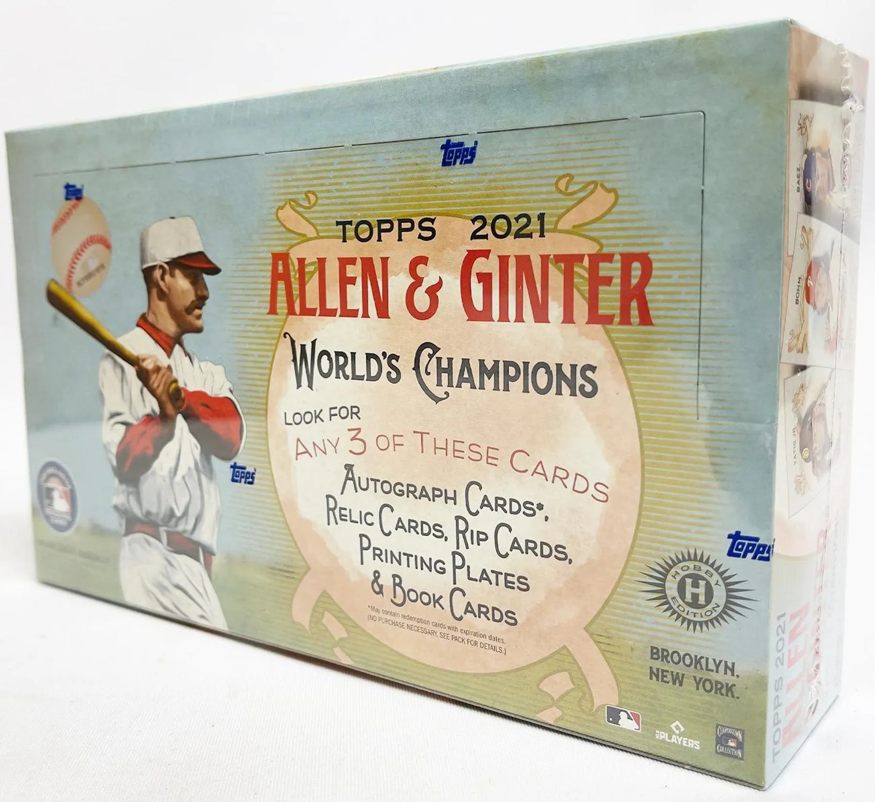 2021 Topps Allen & Ginter Baseball Hobby Box 24 Packs Per Box, 8 Cards Per Pack