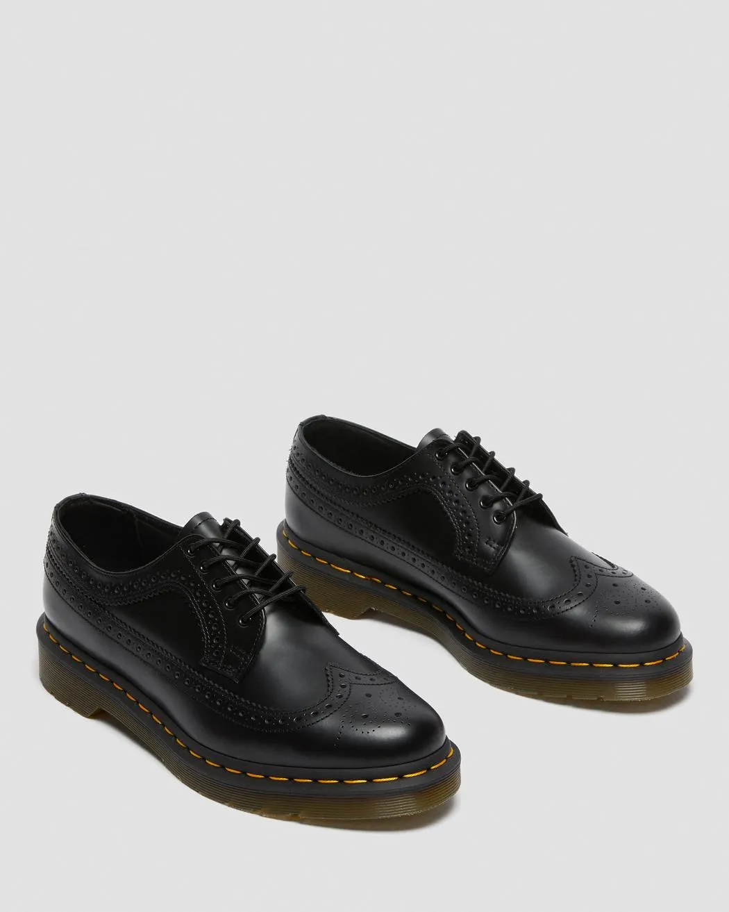 3989 Smooth Leather Brogue Shoes