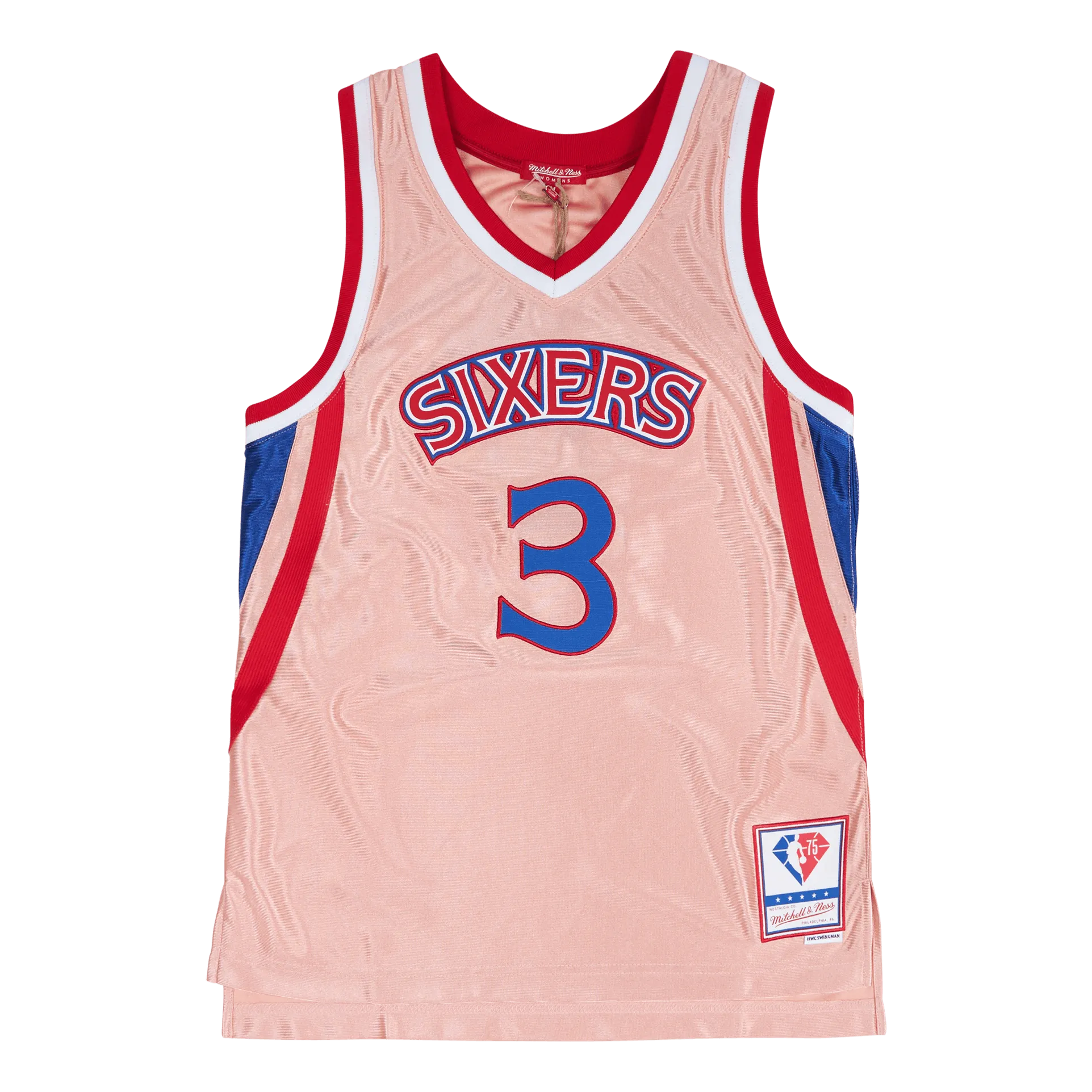 76ers Nba W 75th Rose Gold Sw Rose Gold