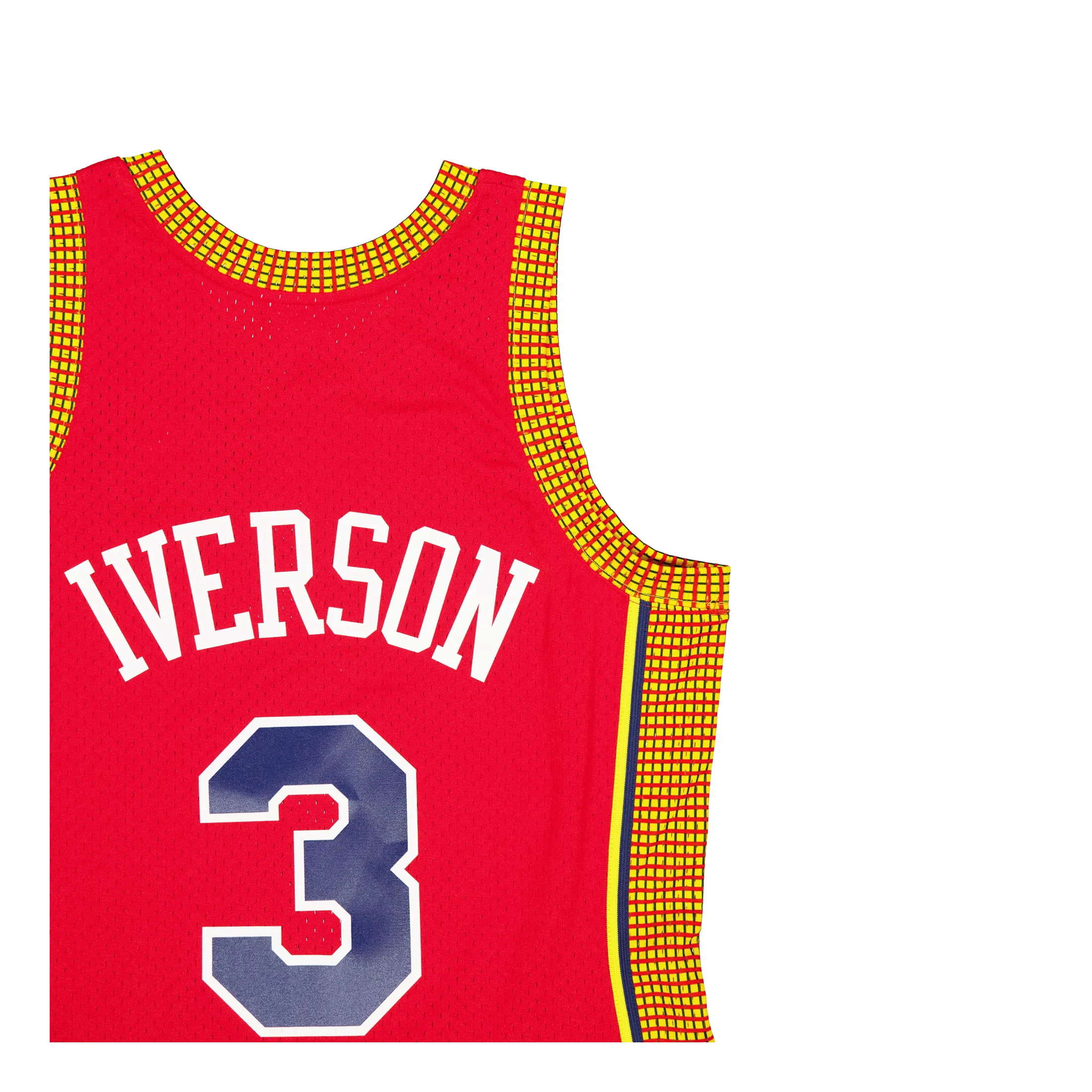 76ers Swingman Jersey Iverson Light Red