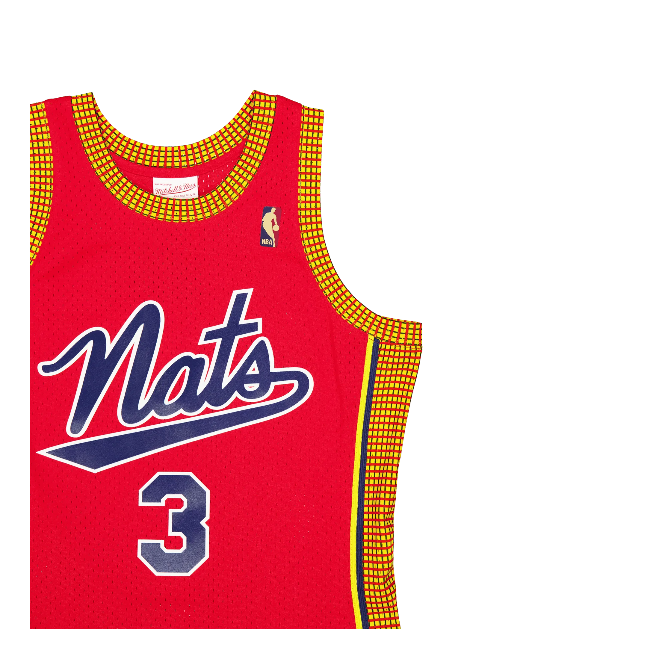 76ers Swingman Jersey Iverson Light Red