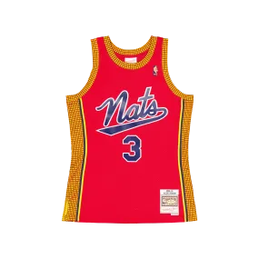 76ers Swingman Jersey Iverson Light Red