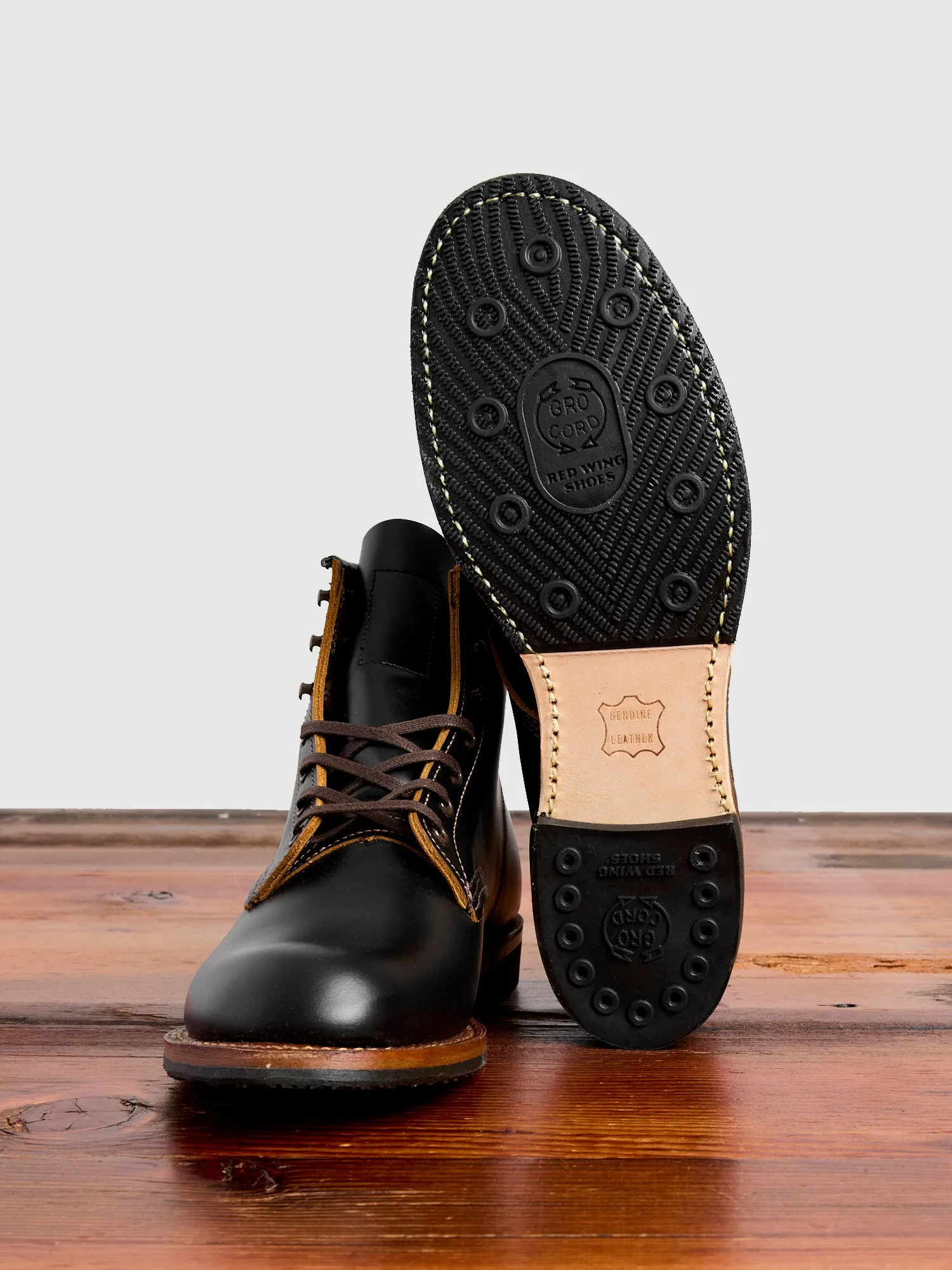 9060 Flatbox Beckman Boot in Black Klondike