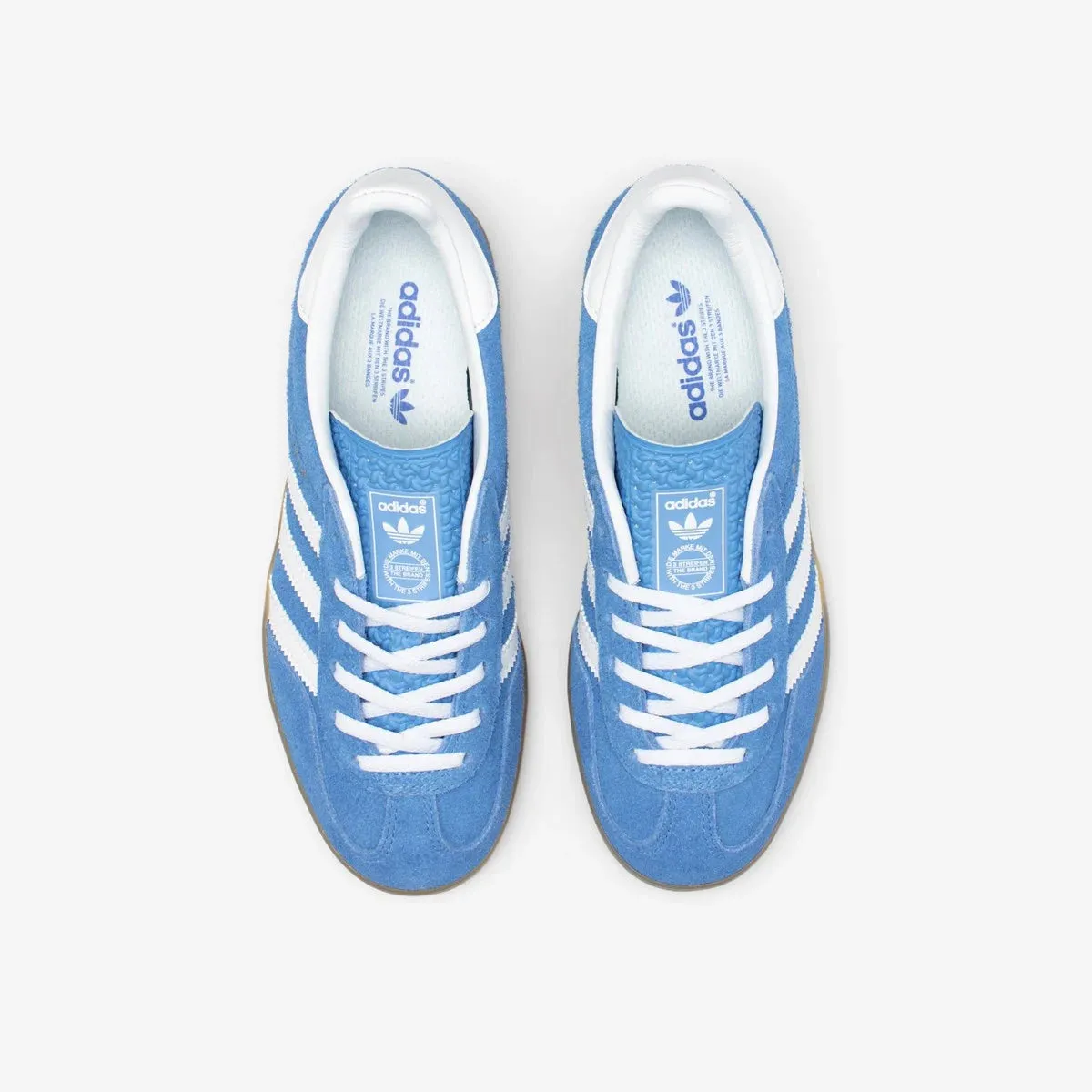 ADIDAS GAZELLE INDOOR BLUE FUSION GUM (W)