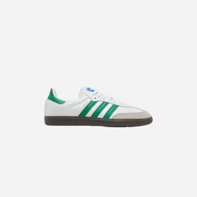 ADIDAS SAMBA OG FOOTWEAR WHITE GREEN