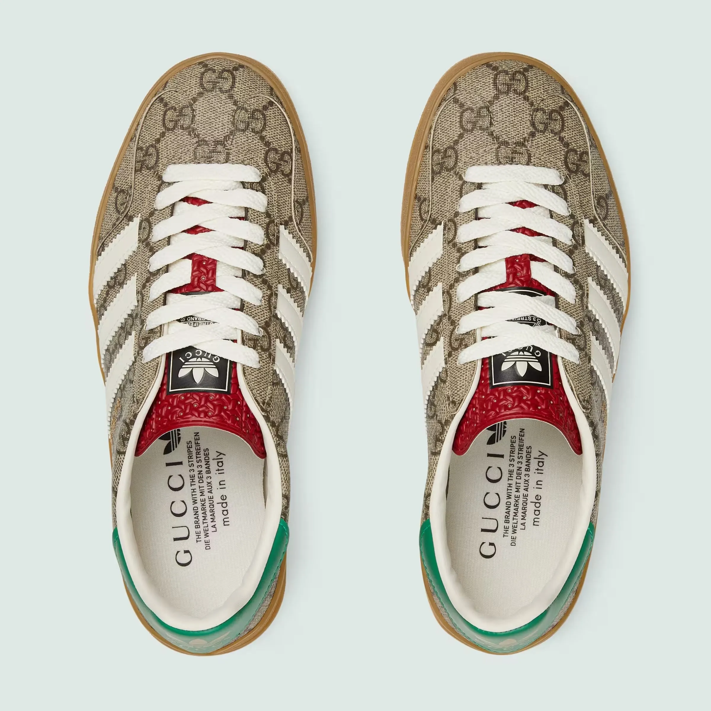 Adidas x Gucci Gazelle Beige