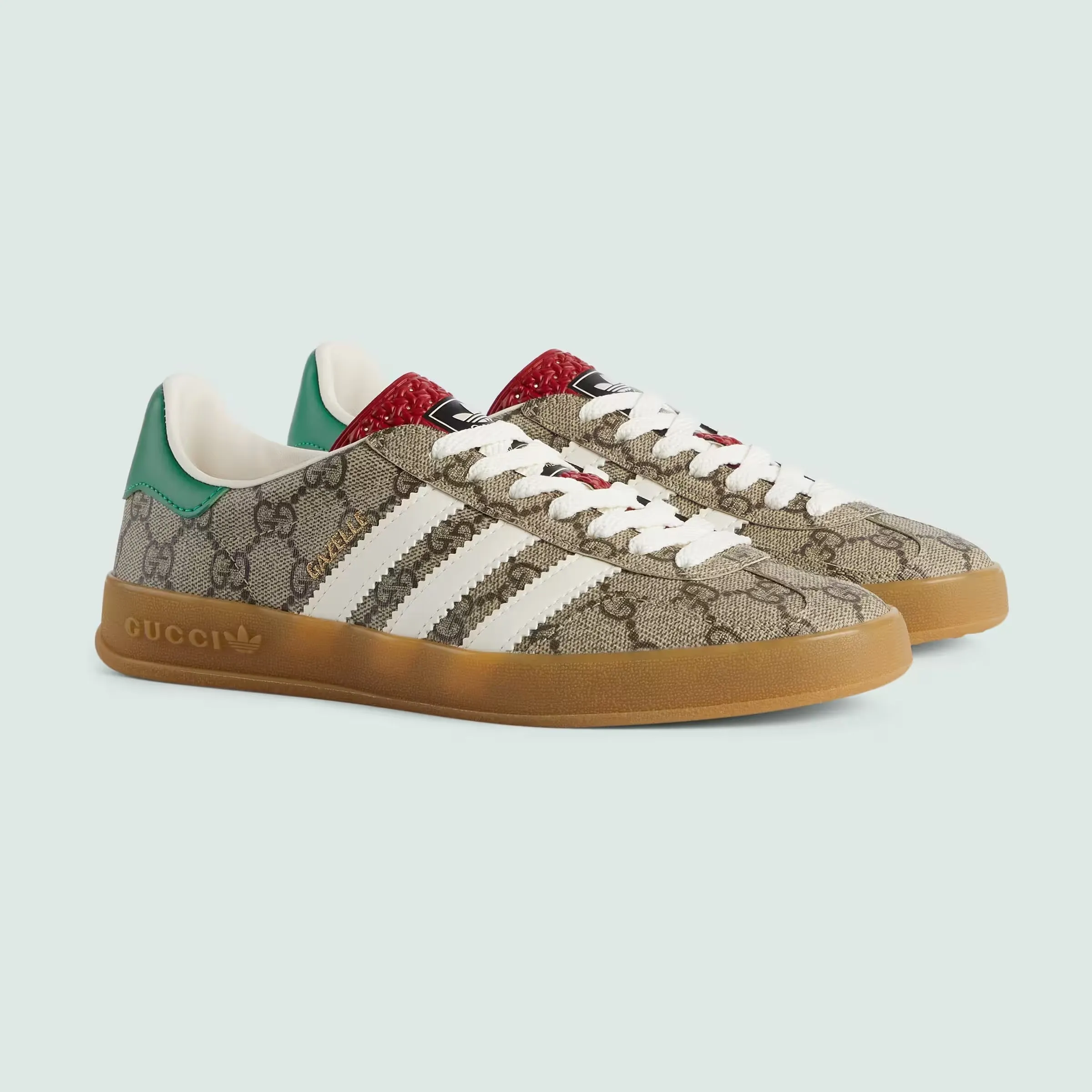 Adidas x Gucci Gazelle Beige