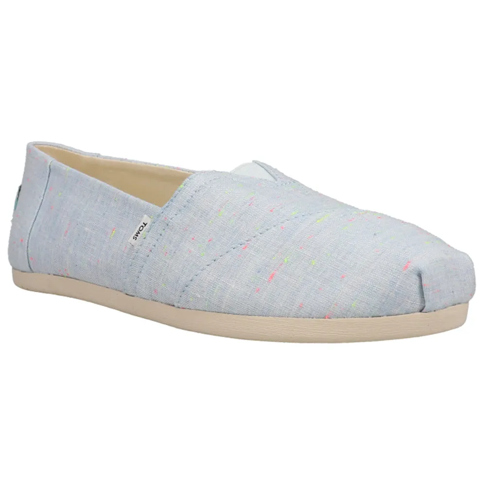 Alpargata Canvas Slip On Flats