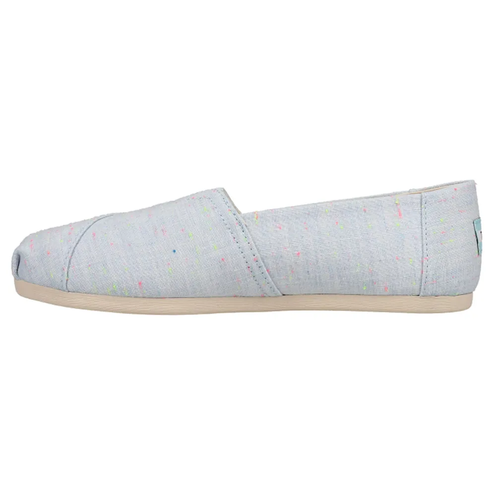 Alpargata Canvas Slip On Flats