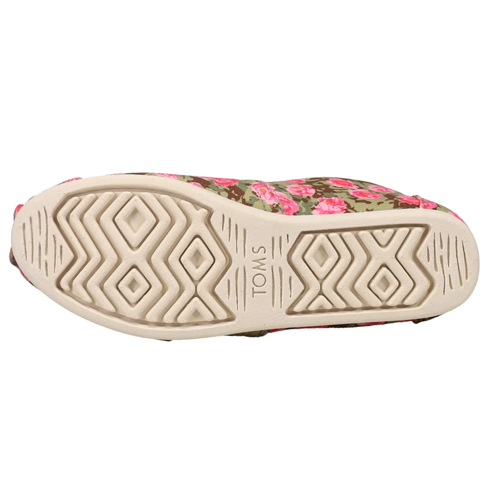 Alpargata Floral Slip On Flats