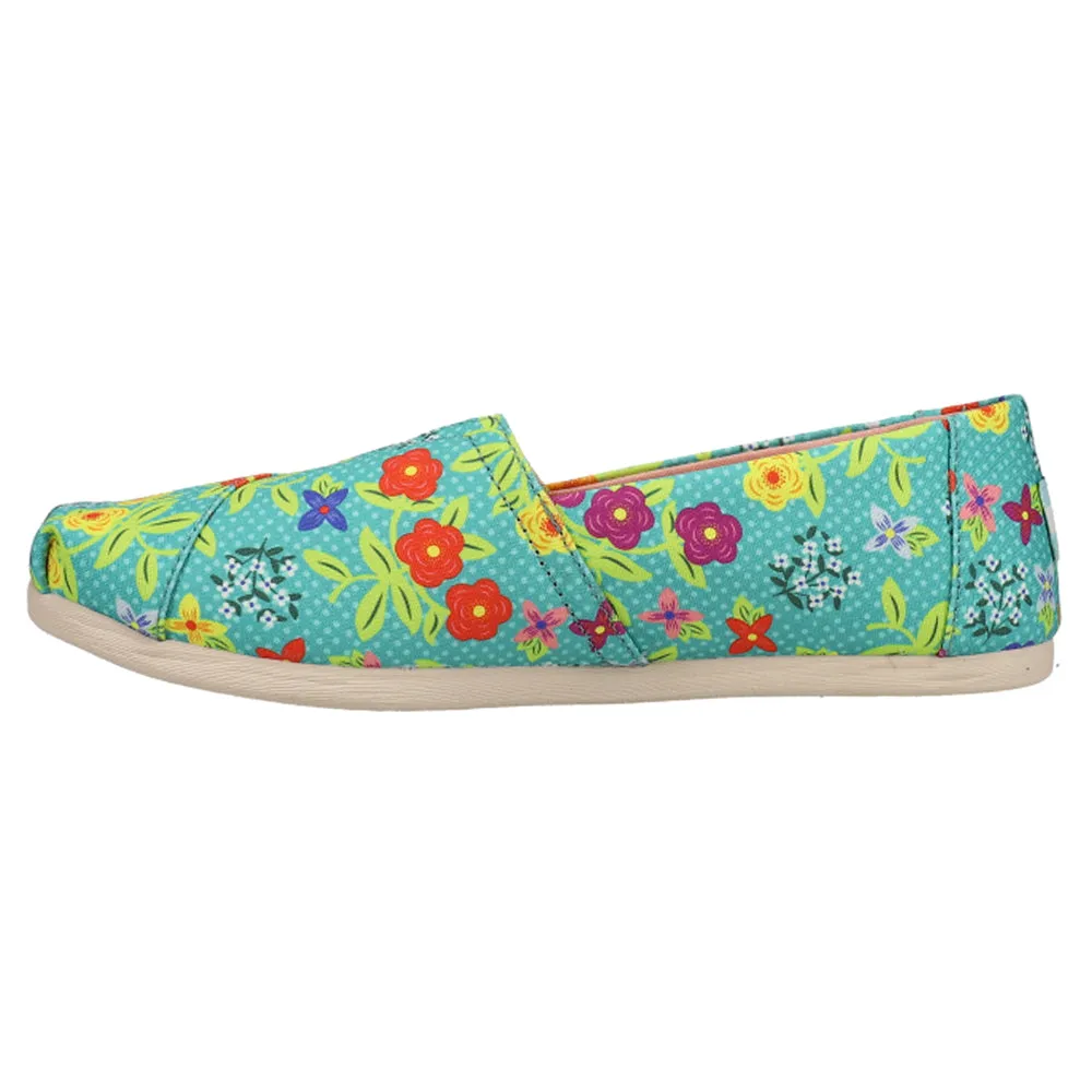 Alpargata Floral Slip On Flats