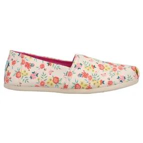 Alpargata Floral Slip On Flats