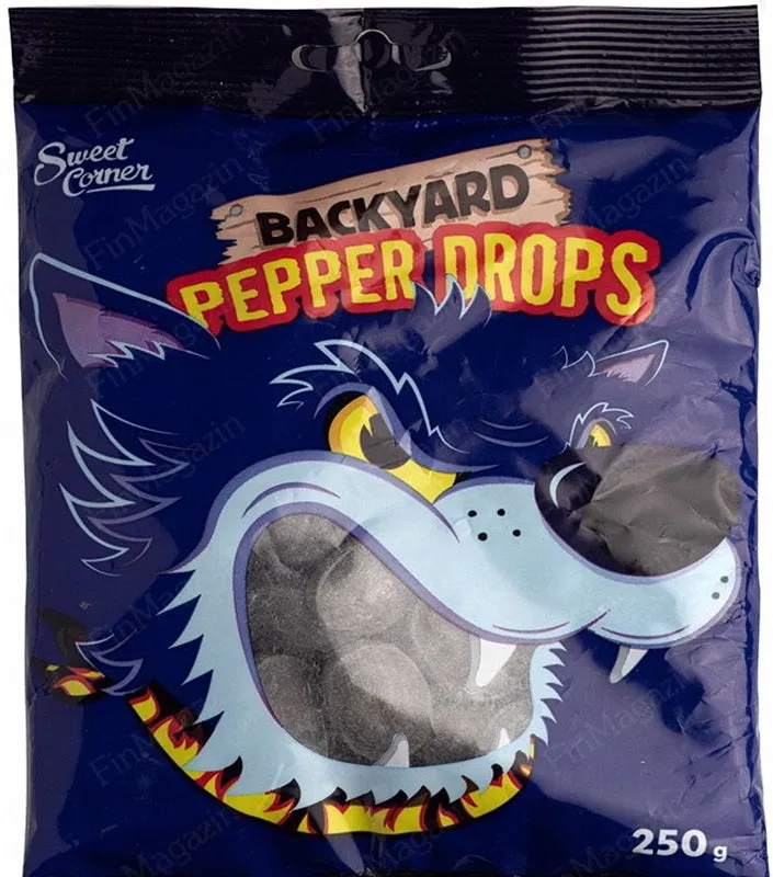 Backyard Pepper Drops 250g, 8-Pack