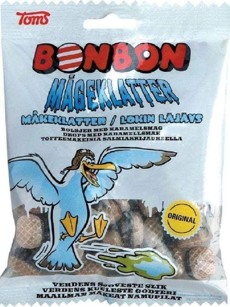 BonBon Mågeklatter 125g, 16-Pack