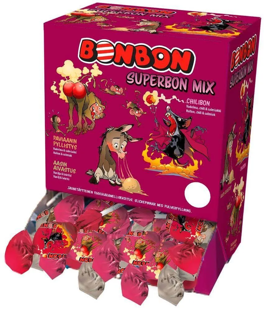 BonBon Superbon Mix 13g, 110-Pack