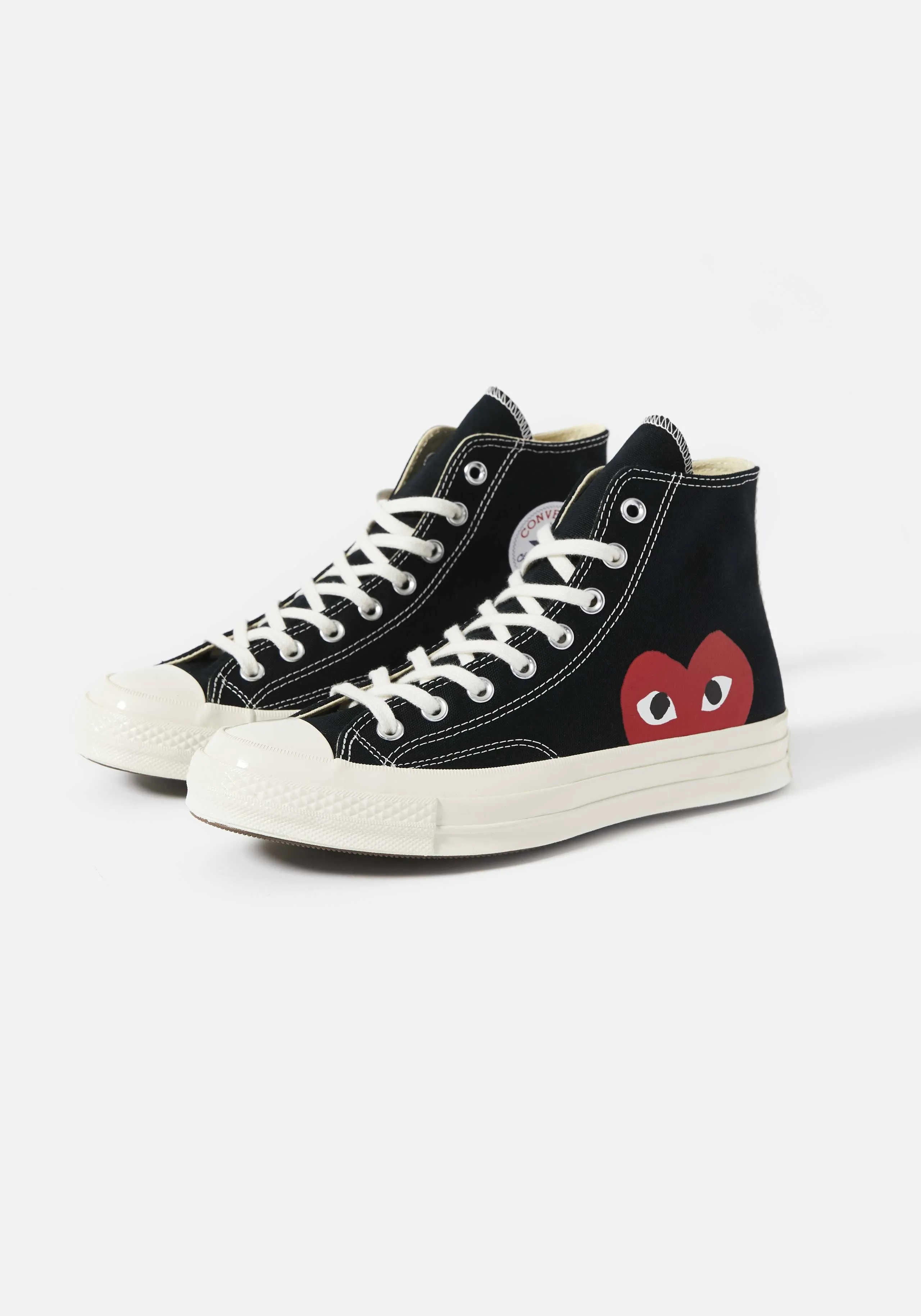 CDG PLAY CONVERSE RED HEART 70S HIGH