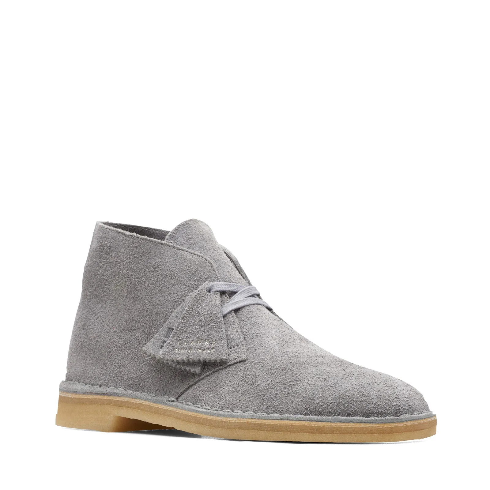 Clarks Originals Desert Boot Men's Greystone Suede Chukka Boots 26169941