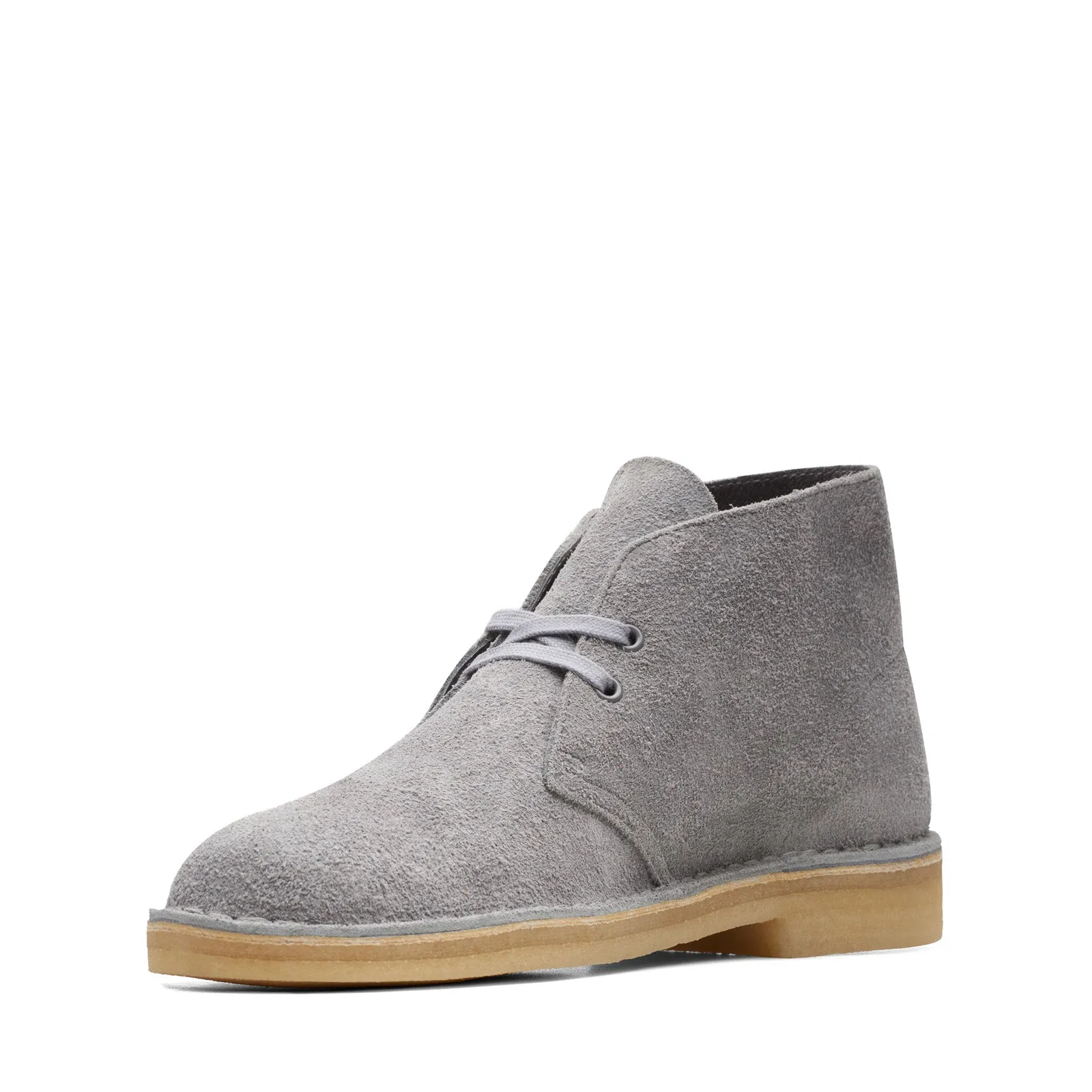 Clarks Originals Desert Boot Men's Greystone Suede Chukka Boots 26169941