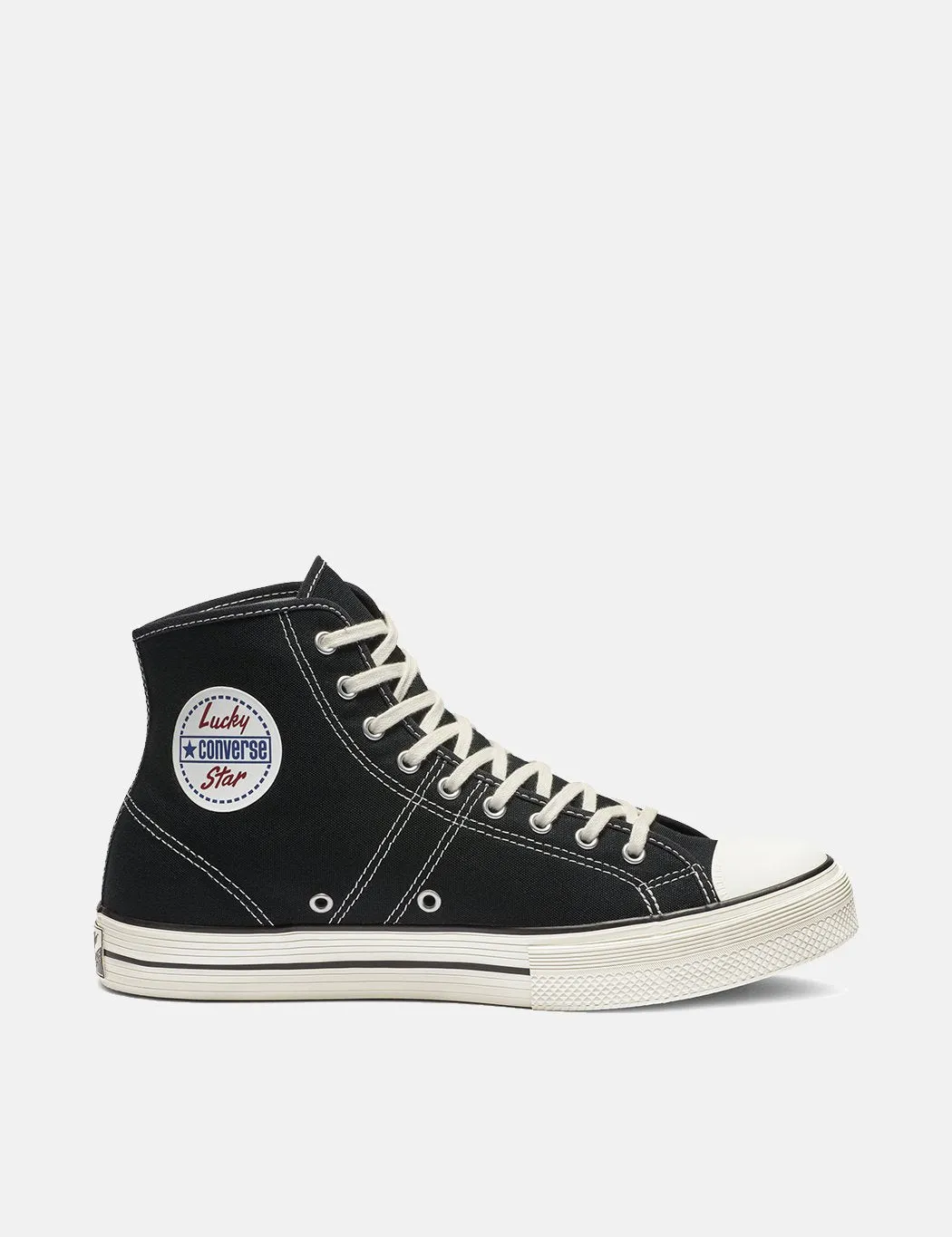 Converse Lucky Star Hi 163321C - Black/Egret/Egret