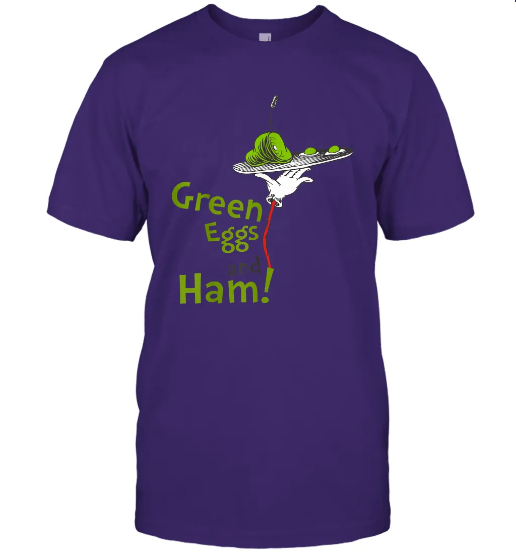 Dr Seuss Green Eggs and Ham Title T-Shirt