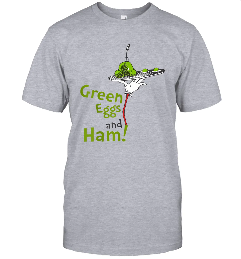 Dr Seuss Green Eggs and Ham Title T-Shirt