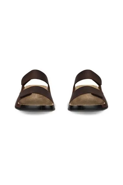 ECCO Cozmo Mens Sandal  500904-02667 in potting soil leather