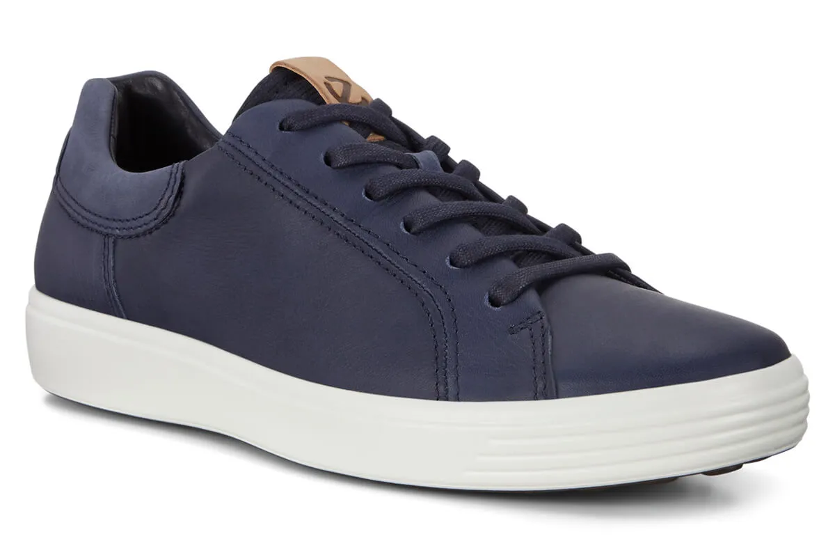 Ecco Soft 7 Street Marine/Marine Navy Mens