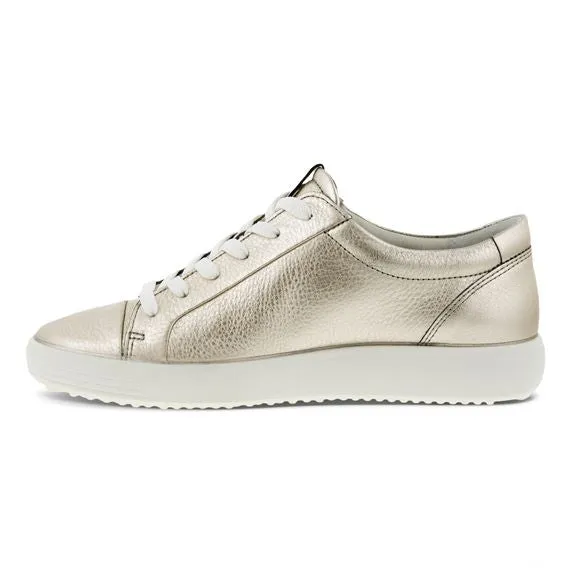 ECCO Soft 7 W Pure White Gold - נעלי אקו לנשים