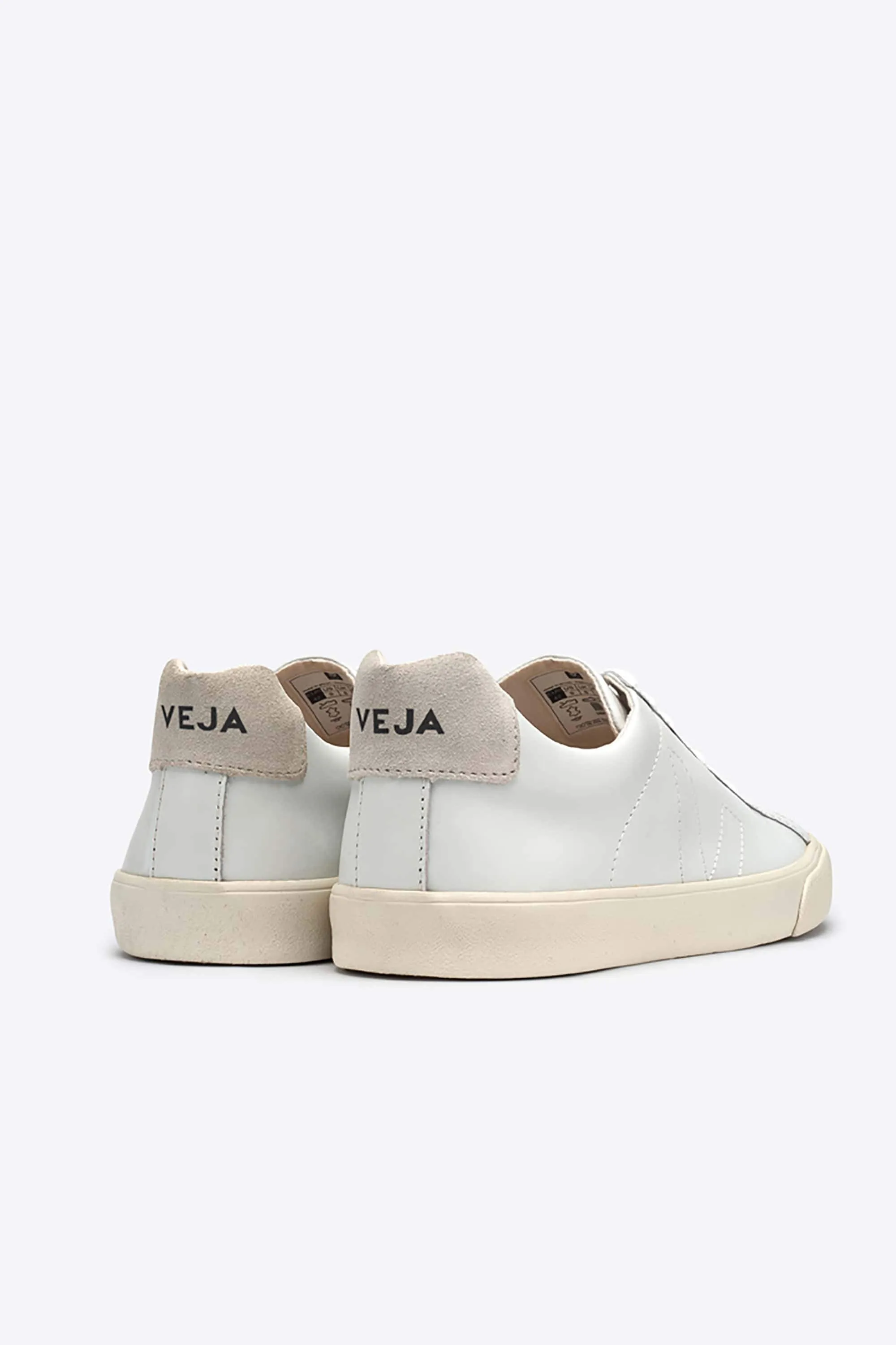 esplar leather sneaker extra white