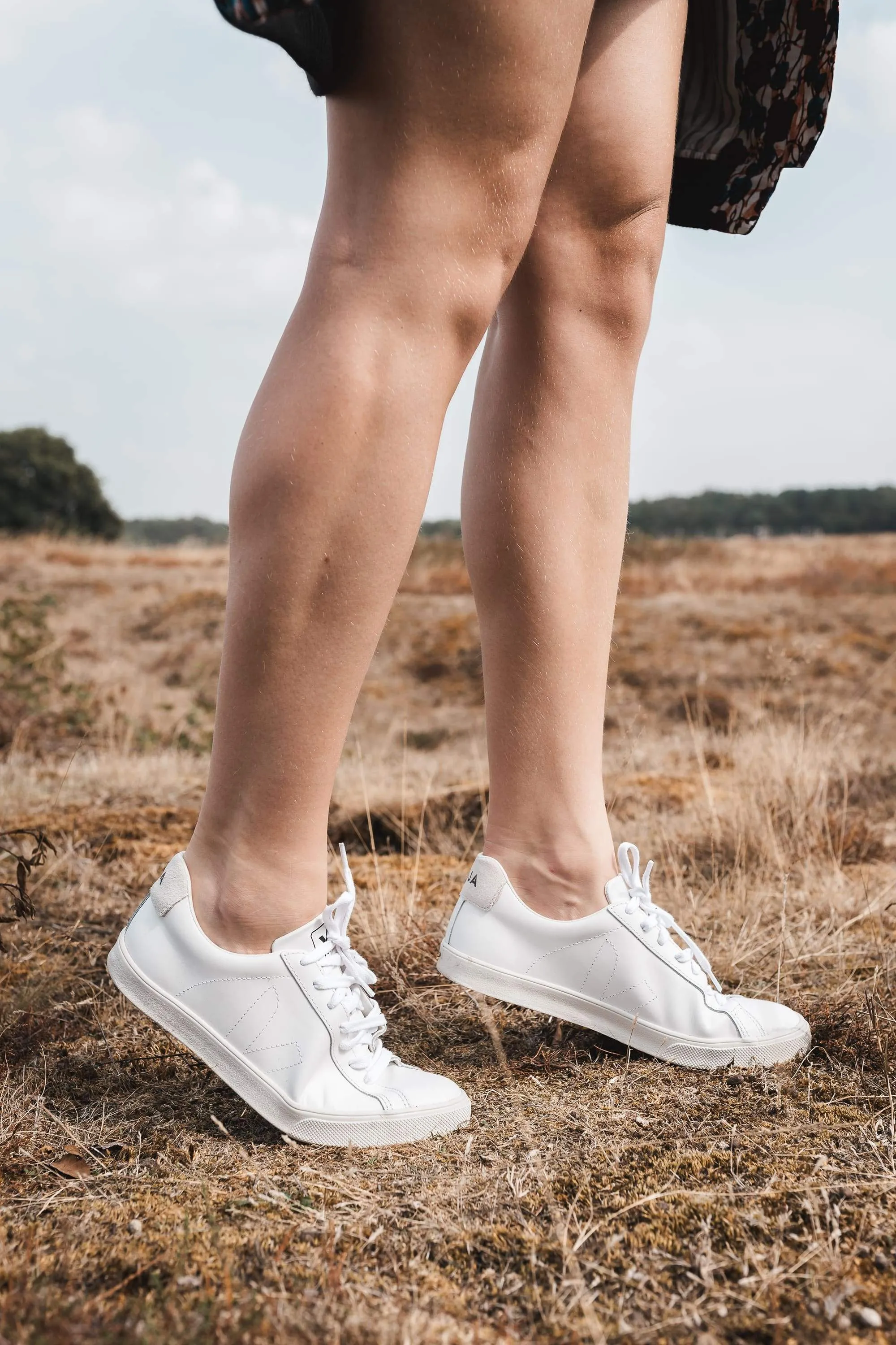 esplar leather sneaker extra white