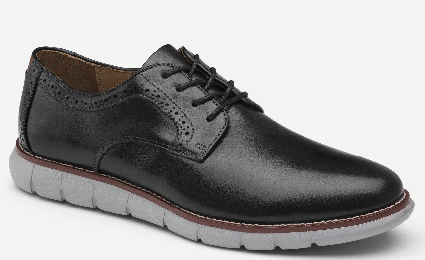 Holden Plain Toe Black - Johnston Murphy