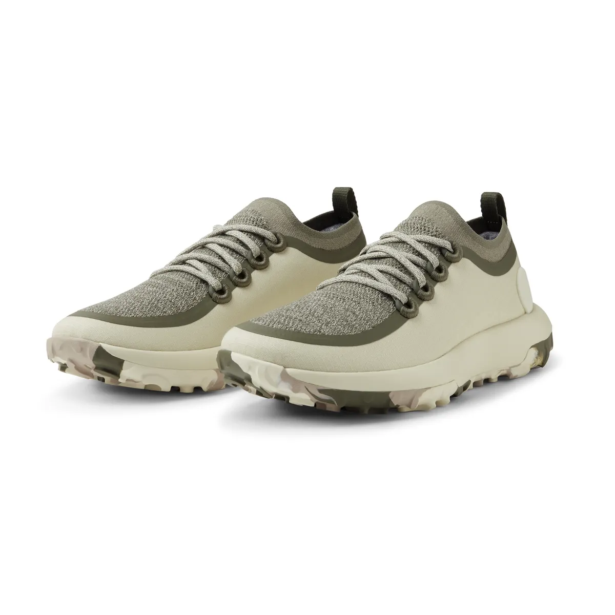 Men's Trail Runners SWT - Stony Cream/Rugged Green (Stony Cream Sole)