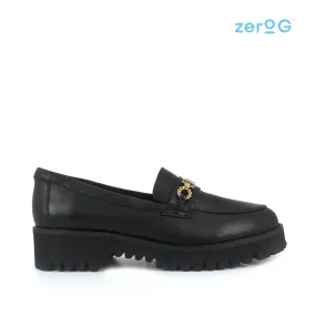 Mocasines Tory Buckle negro para Mujer