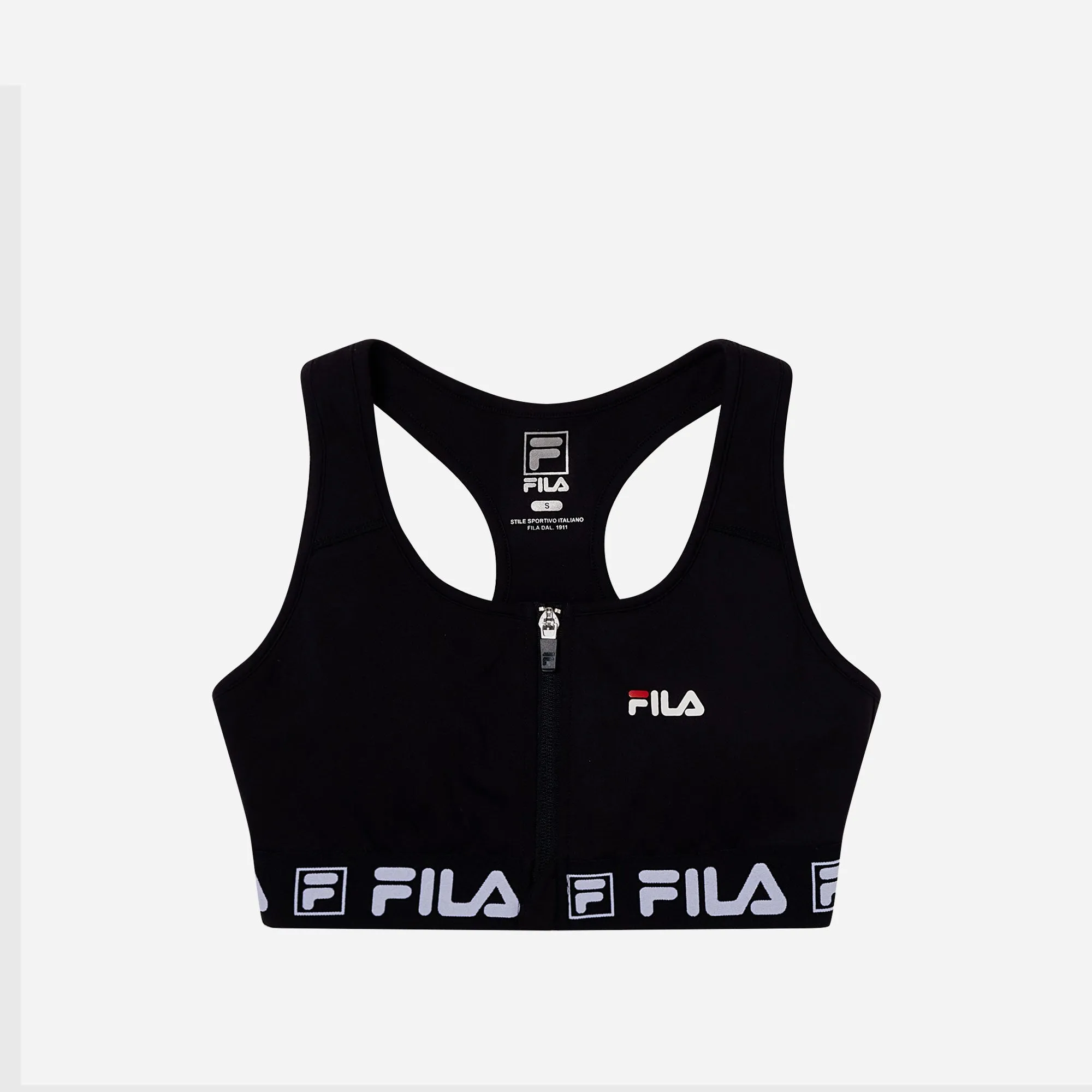 Áo Bra Tập Luyện Nữ Fila Logo Sport - Đen