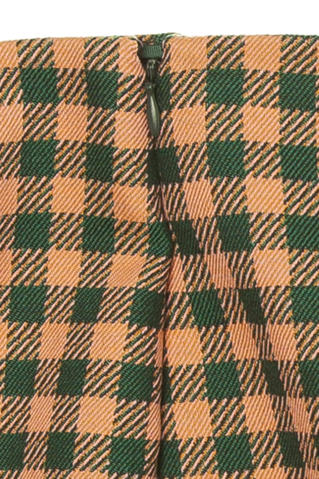 Prada - Brand New Pink and Green Plaid Skirt - IT 40