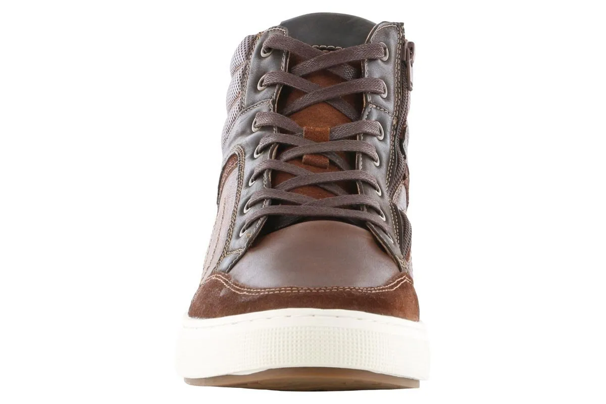 Propet Kenton High Top Casual Sneaker Brown