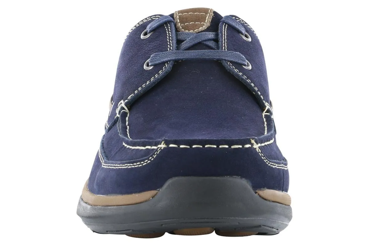 Propet Pomeroy Boat Shoe Navy