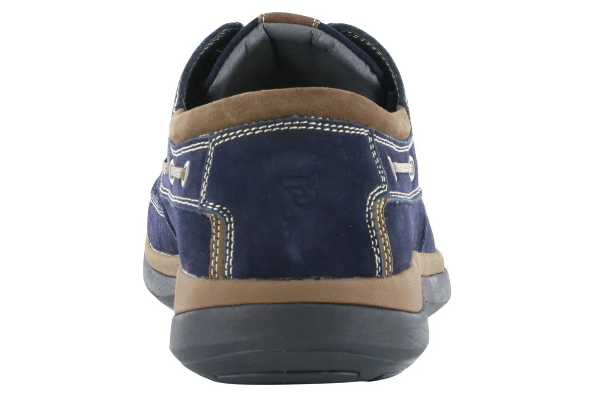 Propet Pomeroy Boat Shoe Navy