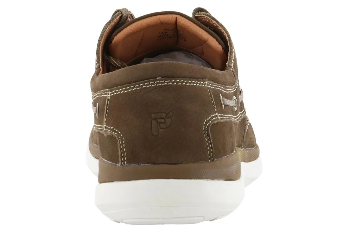 Propet Pomeroy Boat Shoe Timber