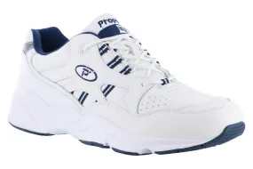 Propet Stability Walker White Navy