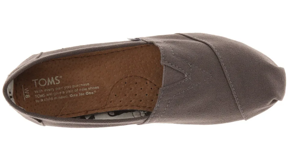 TOMS Classic Ash Canvas - Women's