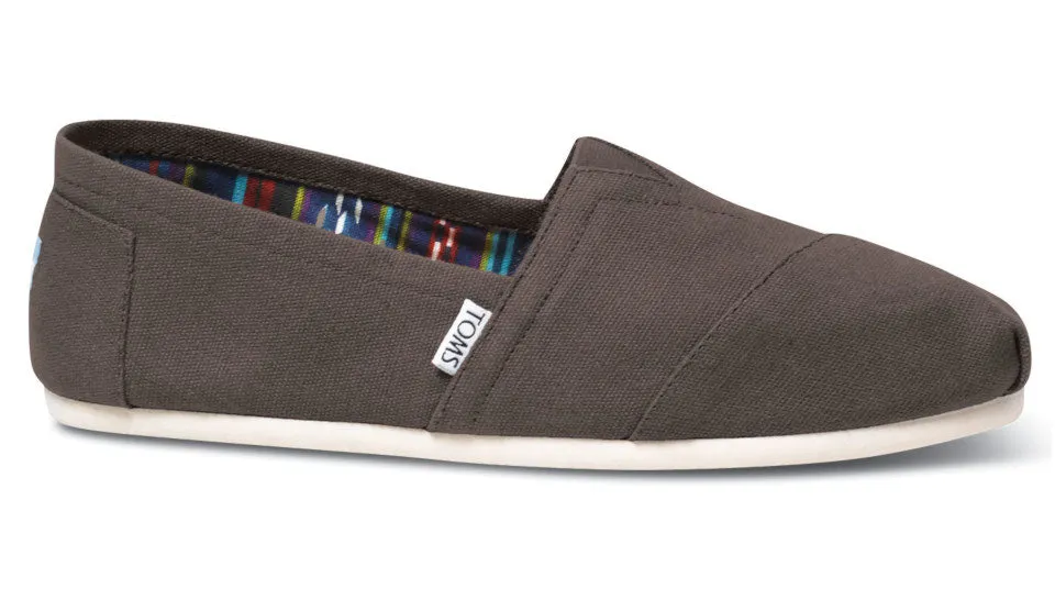 TOMS Classic Ash Canvas - Women's