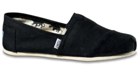 TOMS Classic Black Canvas - Women's