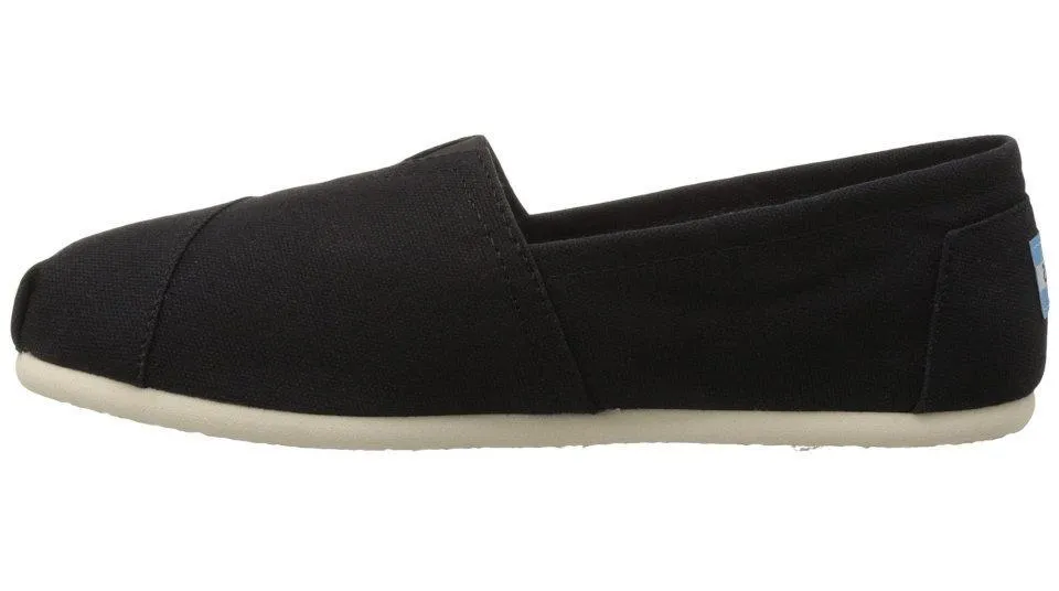 TOMS Classic Black Canvas - Women's