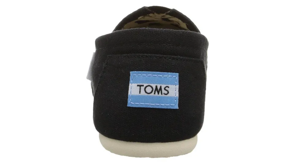 TOMS Classic Black Canvas - Women's