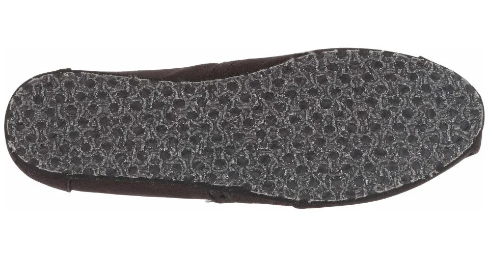 TOMS Classic Black on Black Canvas - Men's