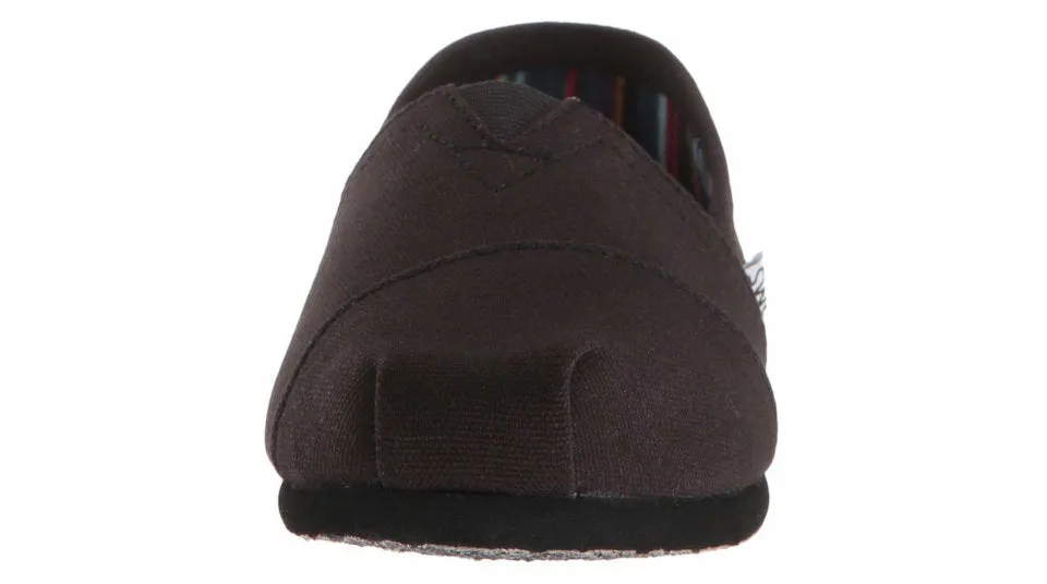 TOMS Classic Black on Black Canvas - Men's