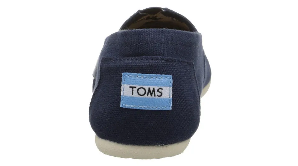 TOMS Classic Navy Canvas - Men's