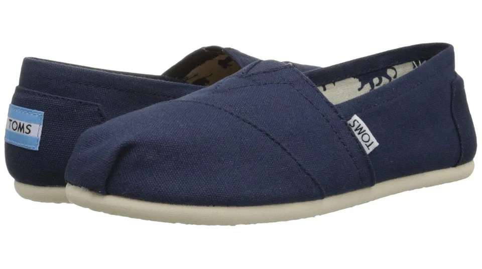 TOMS Classic Navy Canvas - Men's