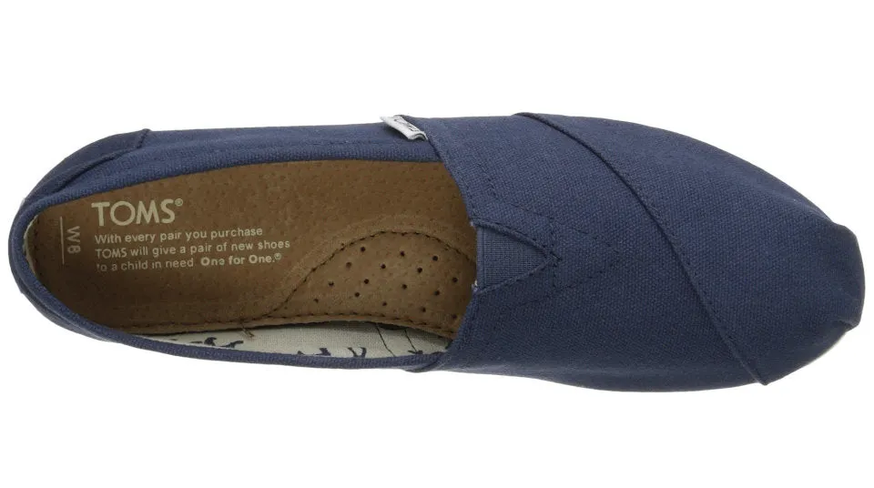 TOMS Classic Navy Canvas - Men's